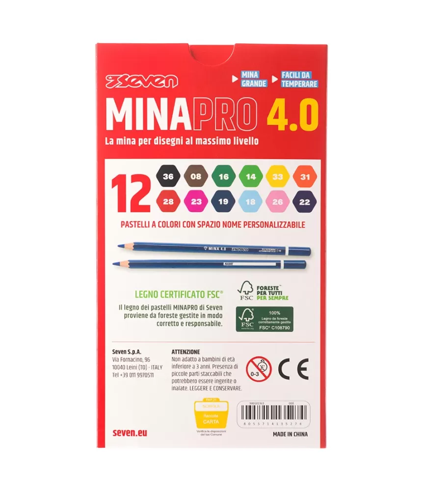 Cheap Seven 12 Color Pastels ® Minapro 4.0