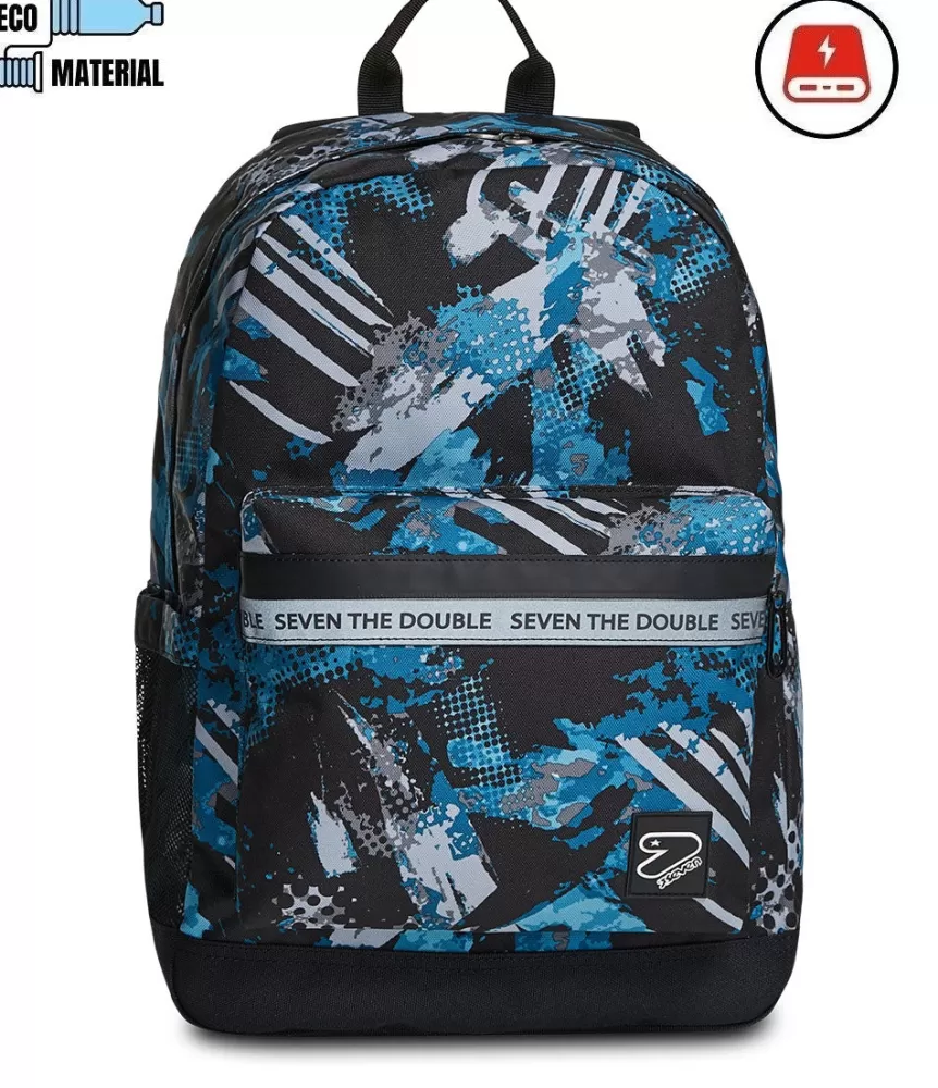 New Seven Backpack ® The Double Pro With Powerbank