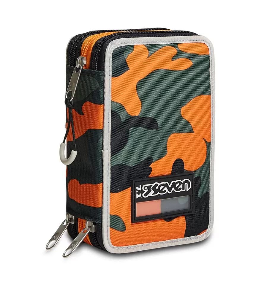 Best Sale Seven ® 3 Zip Pencil Case - Camoupix Boy