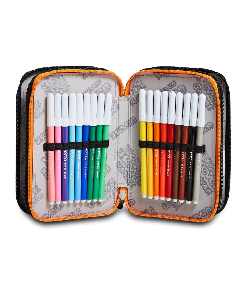 Best Sale Seven ® 3 Zip Pencil Case - Camoupix Boy