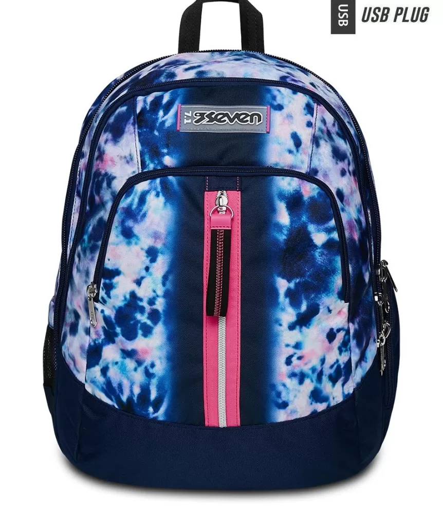 Cheap Seven ® Advanced Backpack - Cloudy Shapes