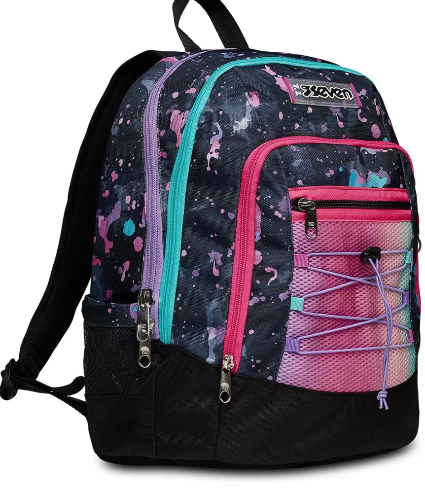 Fashion Seven ® Advanced Backpack - Fluo String Girl