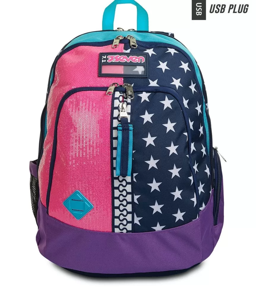 Clearance Seven ® Advanced Backpack - Pinking Blue