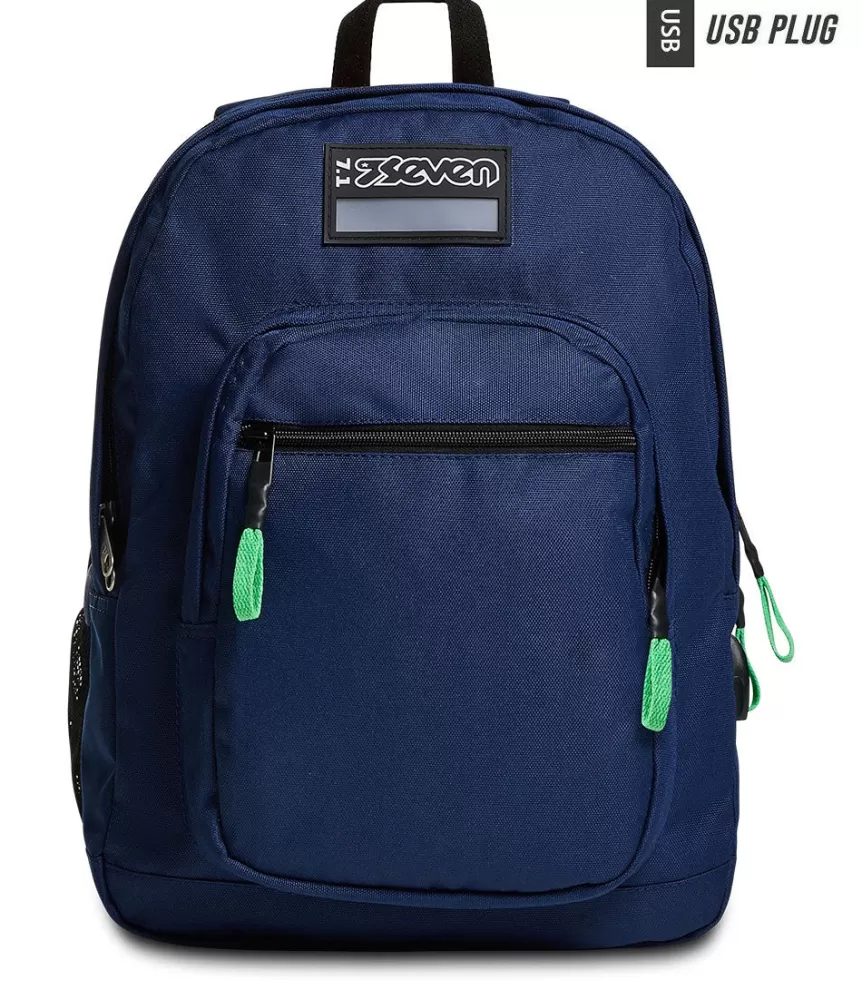 Hot Seven ® Freethink Backpack - With Usb-Plug