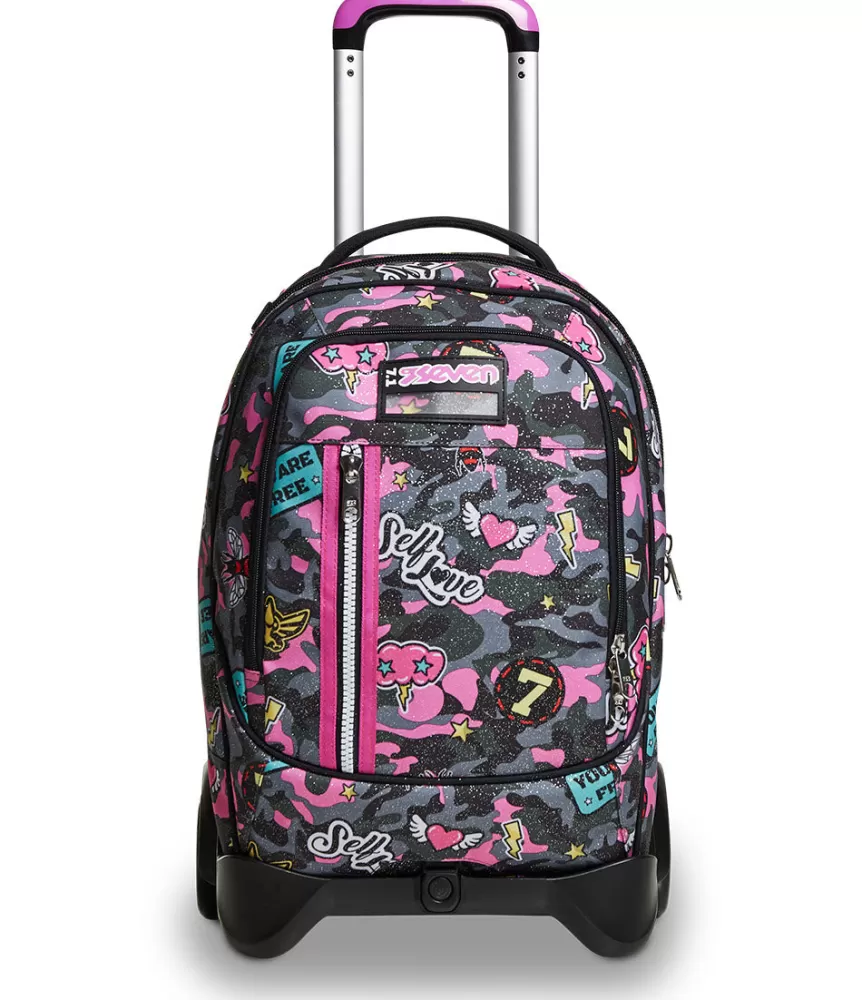 Outlet Seven ® Jack Trolley 2 Wheels - Camoulove Girl