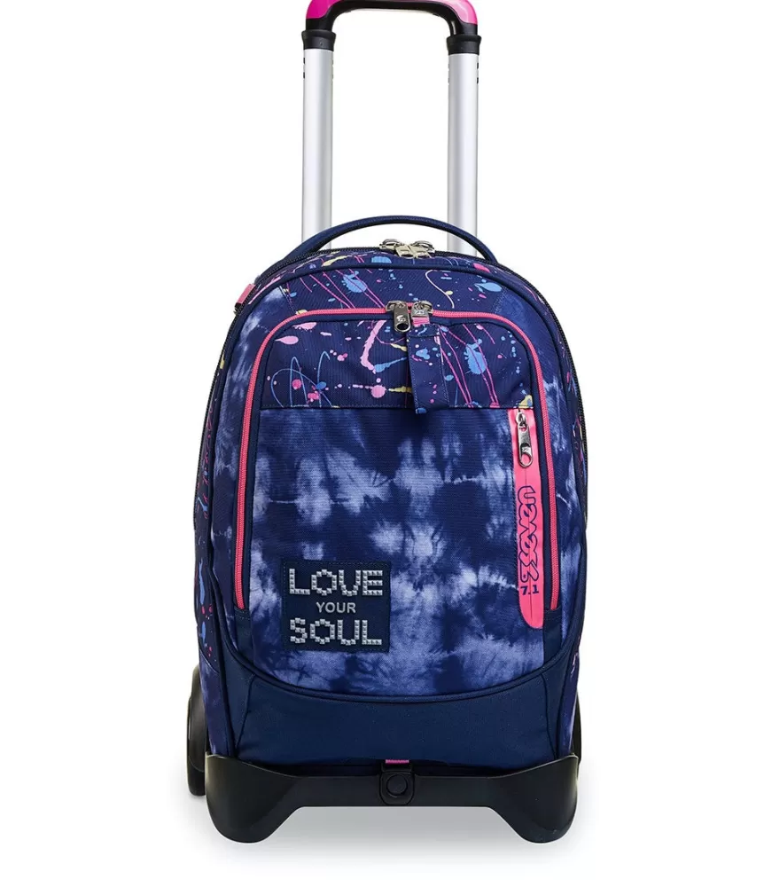 Clearance Seven ® Jack Trolley 2 Wheels - Love Your Soul