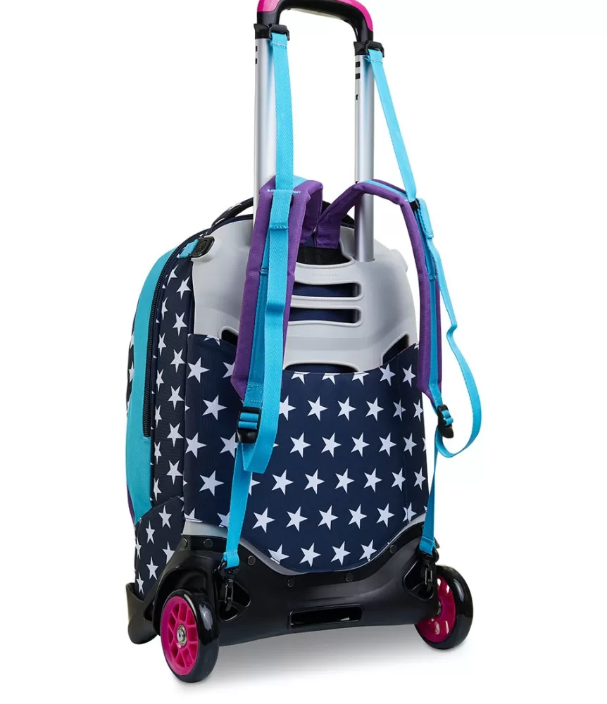 Flash Sale Seven ® Jack Trolley 2 Wheels - Pinking Blue