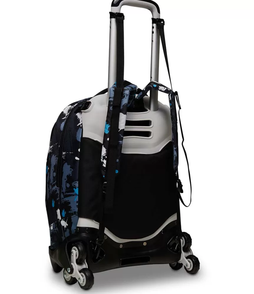 Outlet Seven ® Jack Trolley 3 Wheels - Colourjet