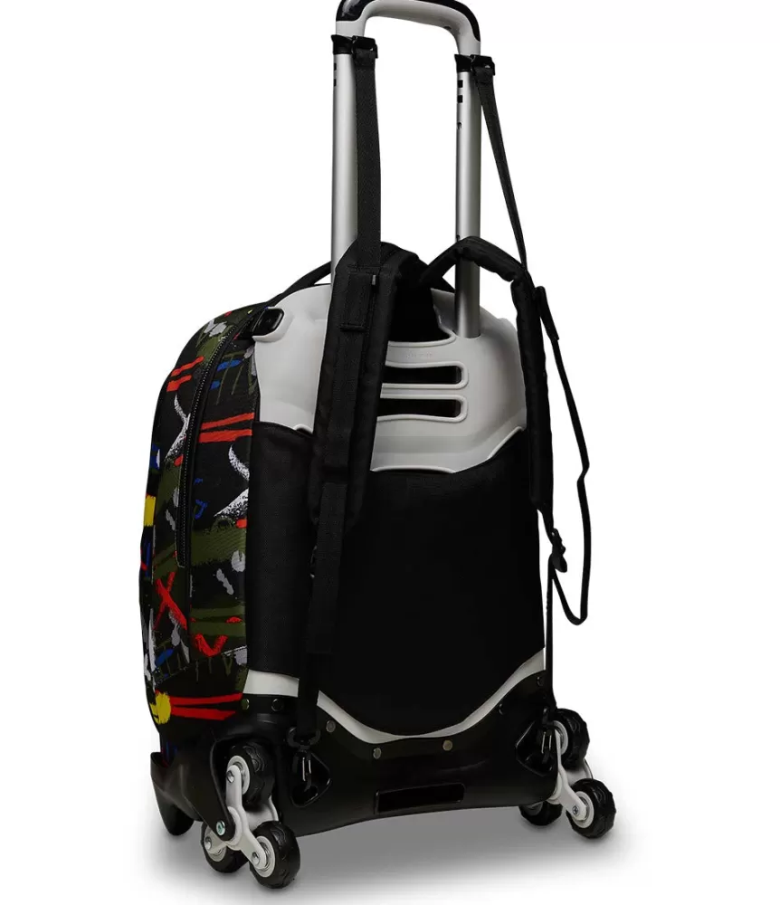 Sale Seven ® Jack Trolley 3 Wheels - Fluo Belts