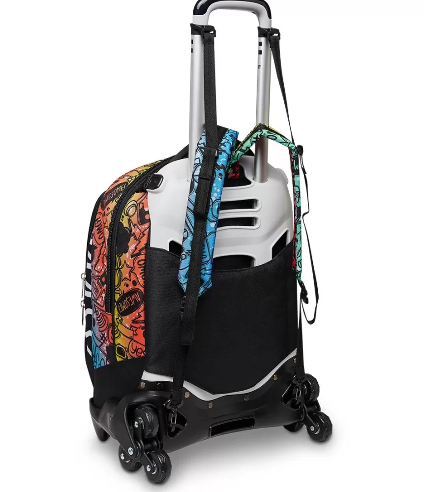 New Seven ® Jack Trolley 3 Wheels - Fluo Stamp