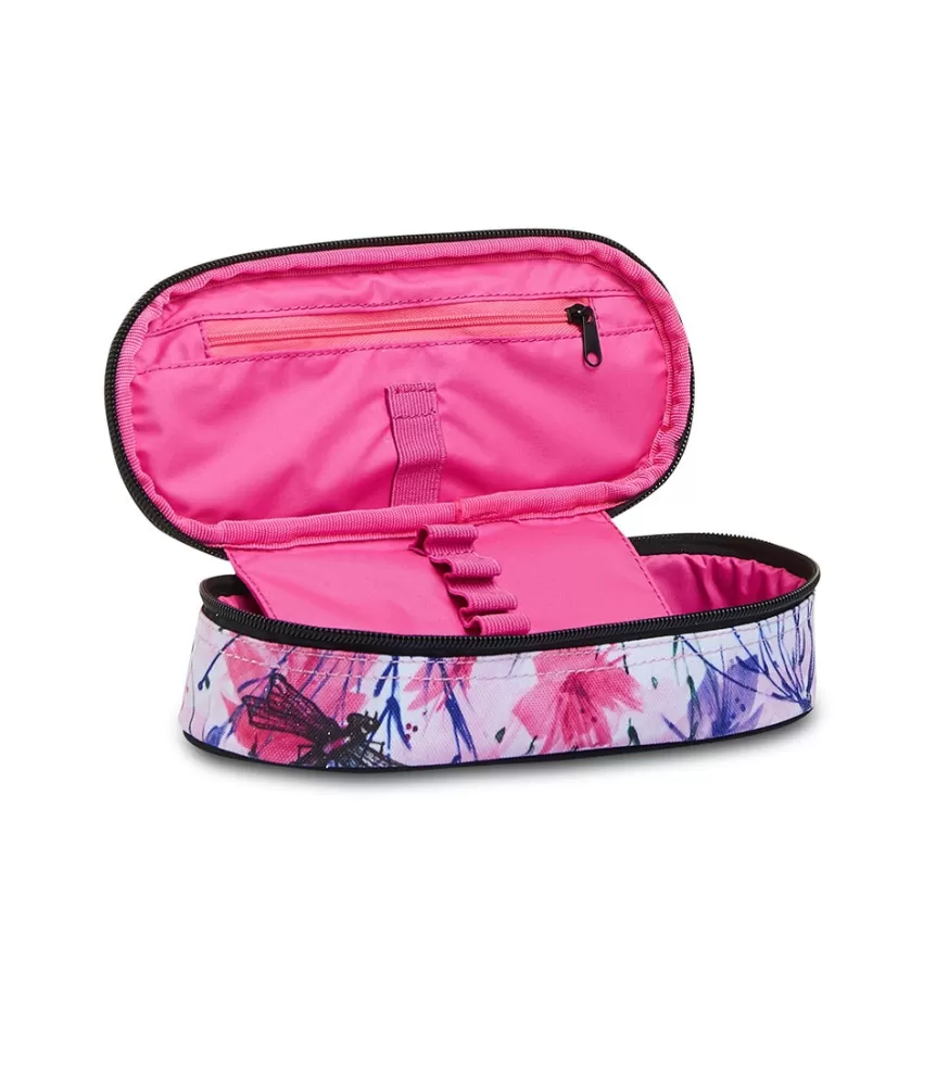 Store Seven ® Round Plus Pencil Bag - Freethink Girl