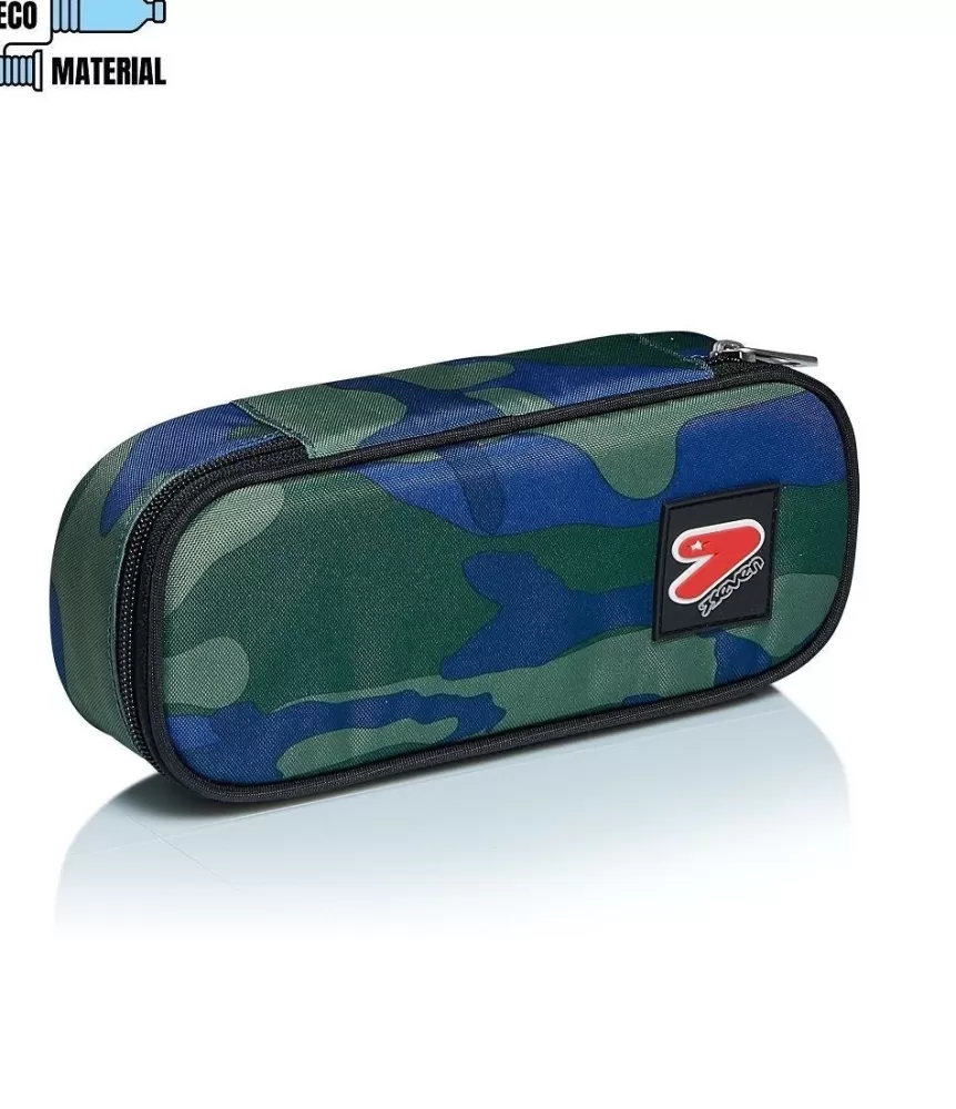 Best Sale Seven ® Round Plus Pencil Case - Camo Royal