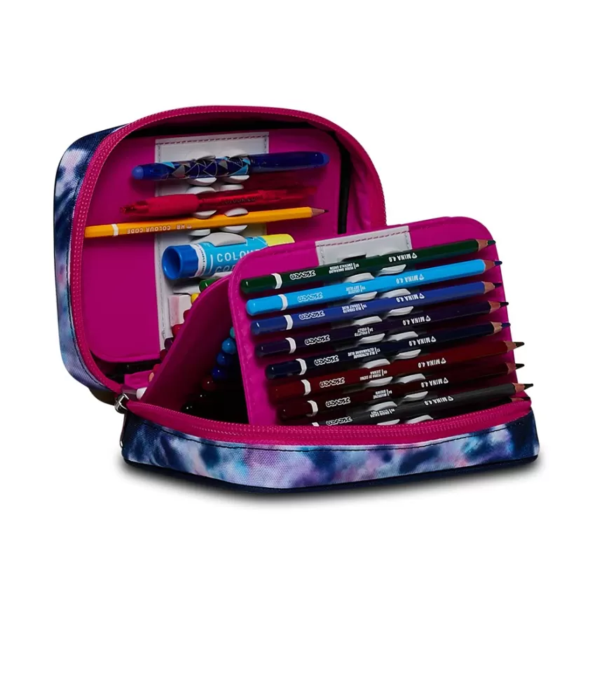 Outlet Seven ® Speed Pad Pencil Case - Cloudy Shapes