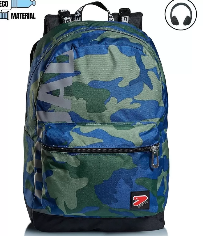 Cheap Seven ® The Double Backpack - Camo Royal