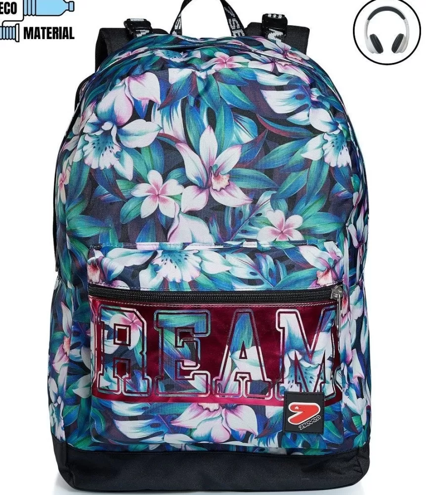 Shop Seven ® The Double Backpack - Dream Flowers