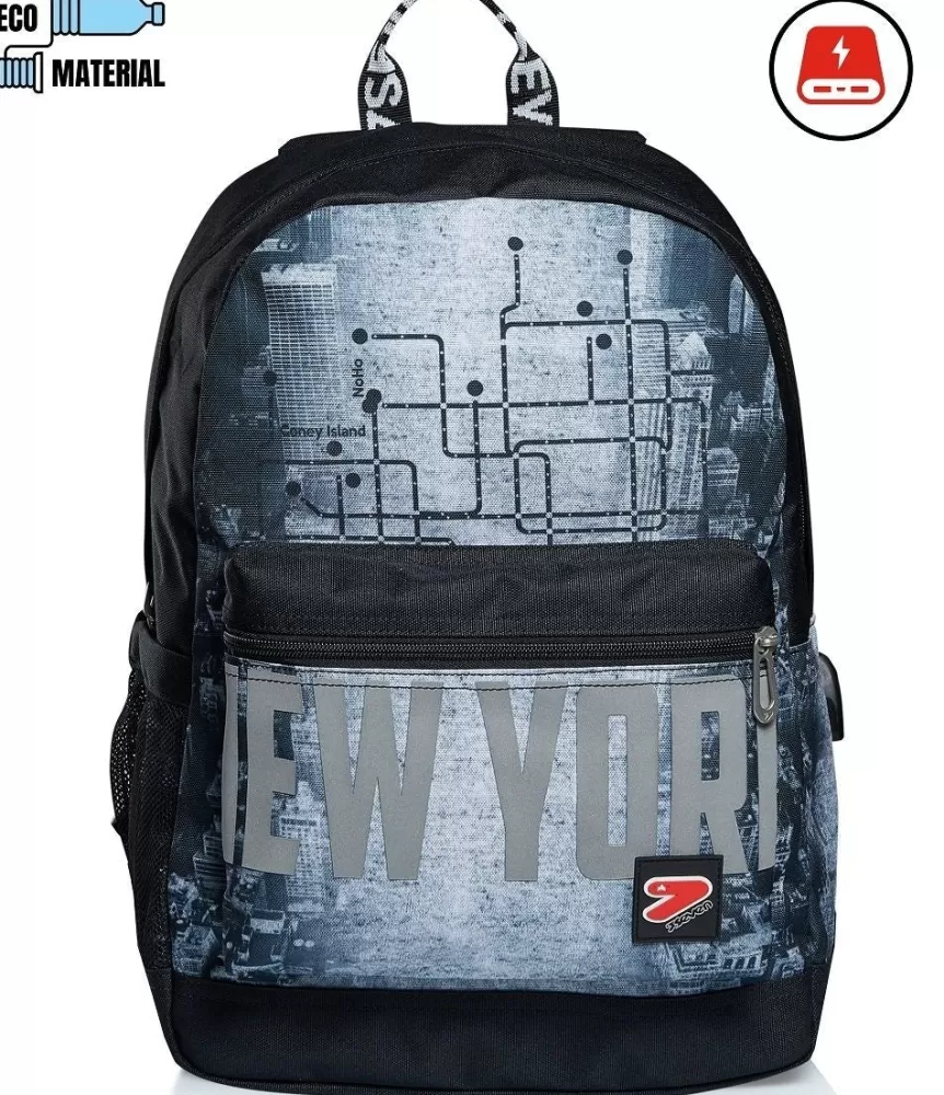 Fashion Seven ® The Double Backpack Pro