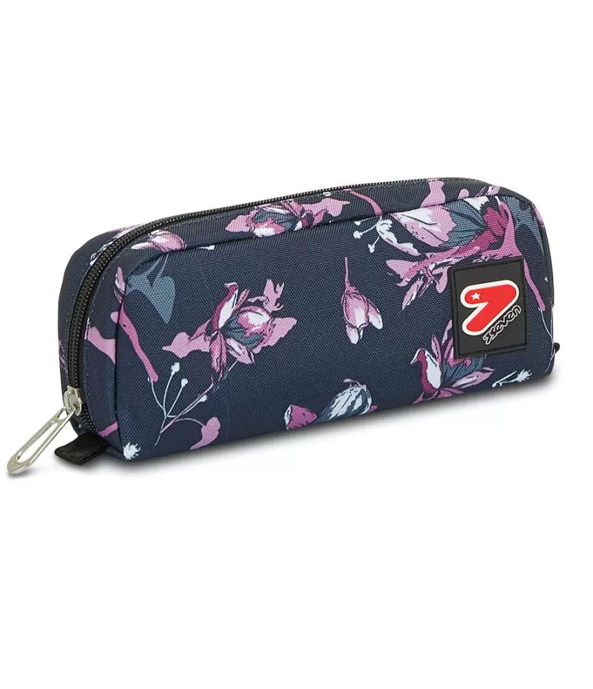 Shop Seven ® The Double Pencil Bag - Nice Blossom