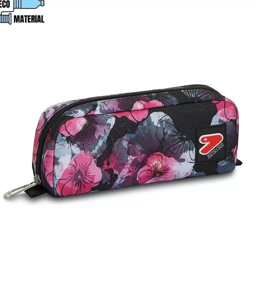 Hot Seven ® The Double Pencil Bag - Waterlilies