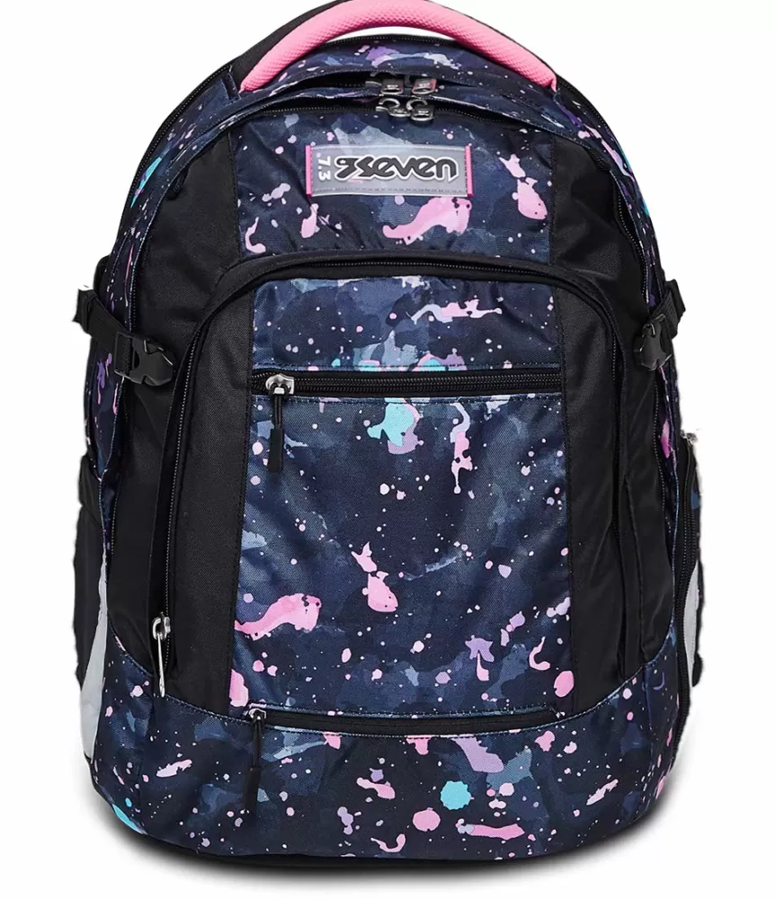 Fashion Seven ® Updown Twice School Backpack - Splashy Lilac